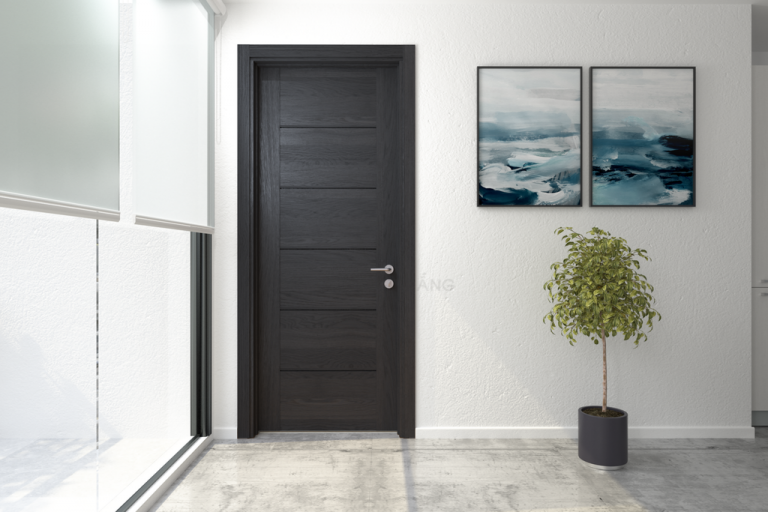 哪個是正確的選擇：黑色木門還是灰色木門？